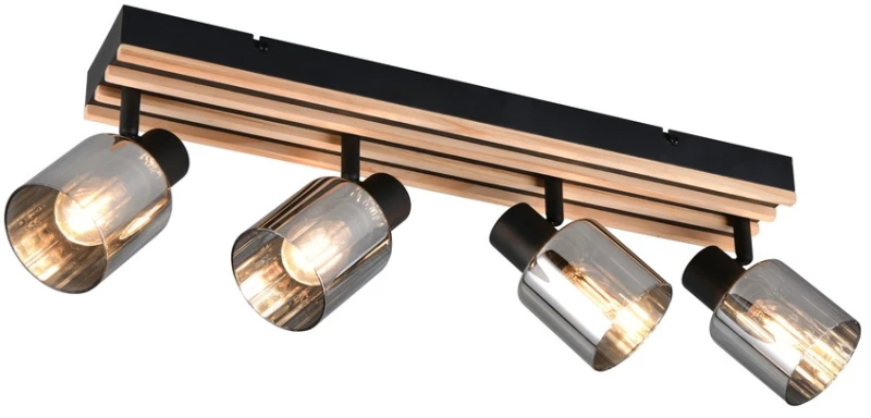 Φωτιστικό Σποτ Reality Lighting -RL TRAVIA R86534032 Μαύρο Ματ (Black Mat)