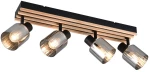 Φωτιστικό Σποτ Reality Lighting -RL TRAVIA R86534032 Μαύρο Ματ (Black Mat)