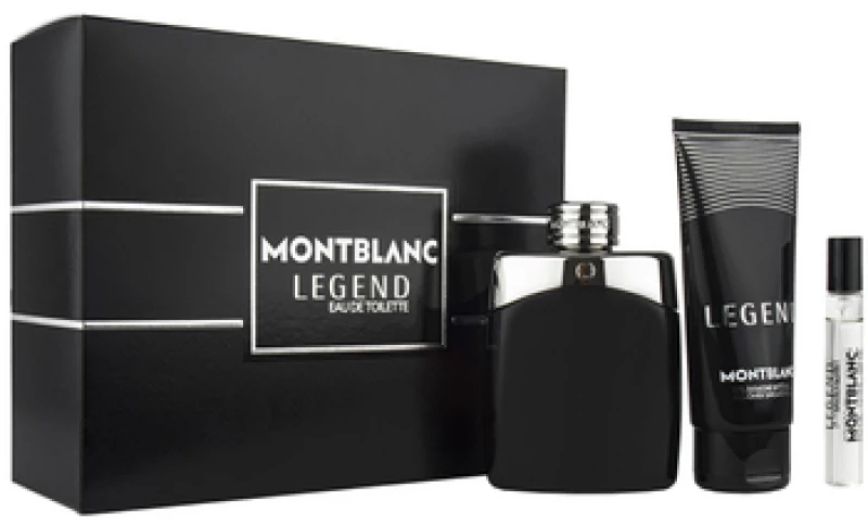 Mont Blanc-Legend Gift set EDT 100 ml, shower gel 100 ml and miniature EDT 7.5 ml-100ml