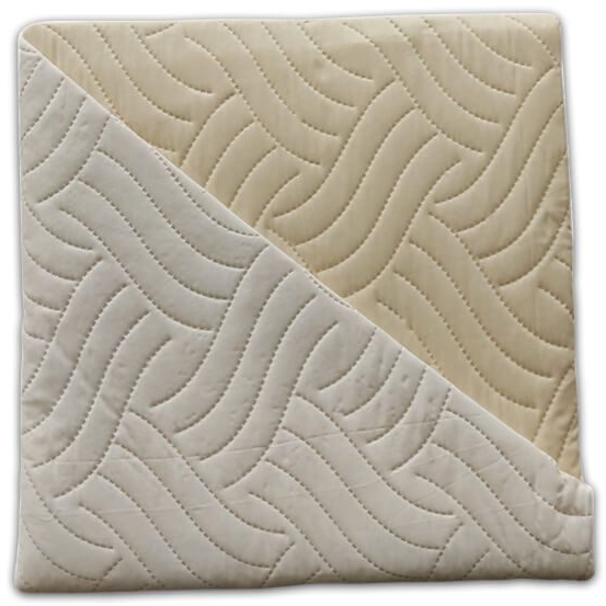 Κουβερλί Υπέρδιπλο Microfiber Διπλής Όψης Κύμα Γαρύφαλλο 240x260