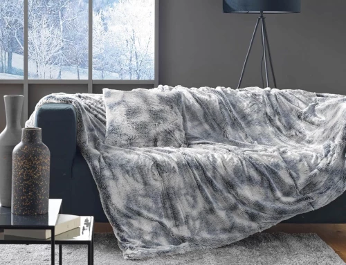 Κουβέρτα Antartic Douceur d'intérieur - 180x220cm