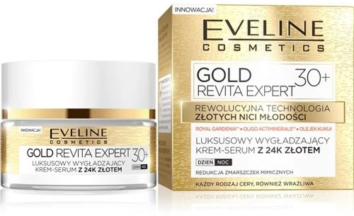 Eveline Gold Lift Expert 30+ Day & Night Cream | Αντιγηραντική Κρέμα Ημέρας-Νύχτας 50ml