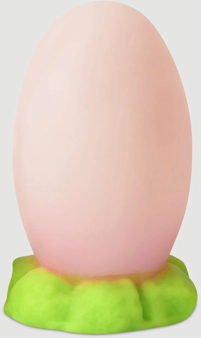 Αυγό Πρωκτική Σφήνα Σιλικόνης Με Βεντούζα Large Silicone Egg Plug With Suction Cup 16,5  x 9 cm - Ροζ