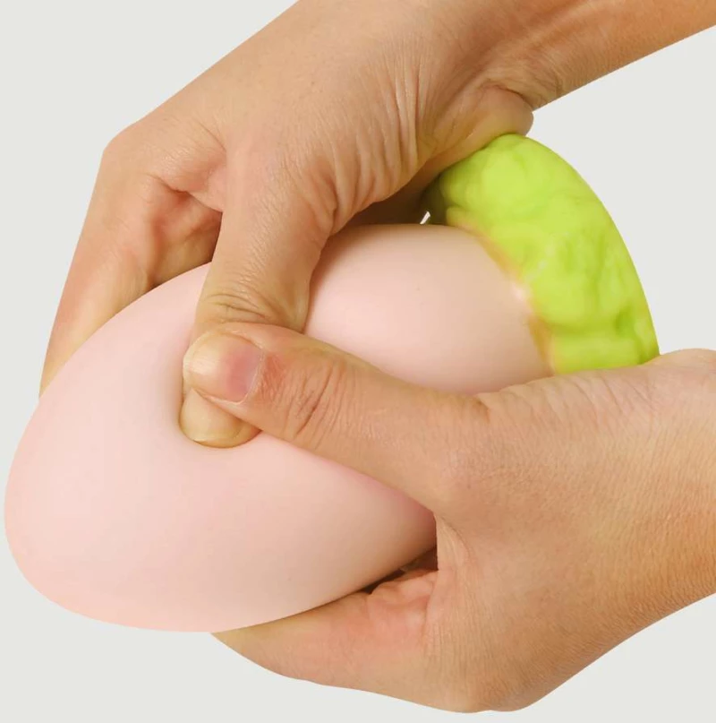 Αυγό Πρωκτική Σφήνα Σιλικόνης Με Βεντούζα Large Silicone Egg Plug With Suction Cup 16,5  x 9 cm - Ροζ