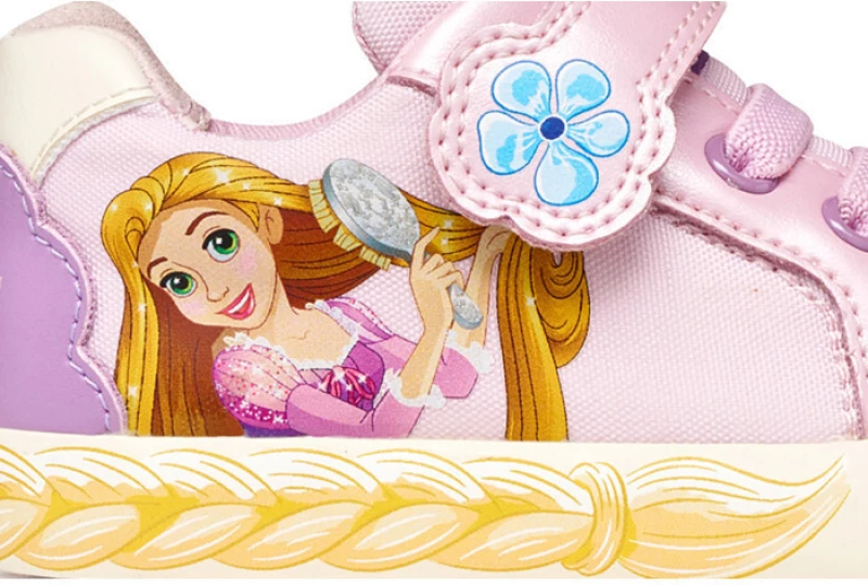 Geox ανατομικό sneaker για κορίτσι  Rapunzel B651MA011AJC8058 Pink