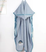 Κάπα Βρεφική 75x85 Cloudy Bear 175 Sky Blue Dimcol