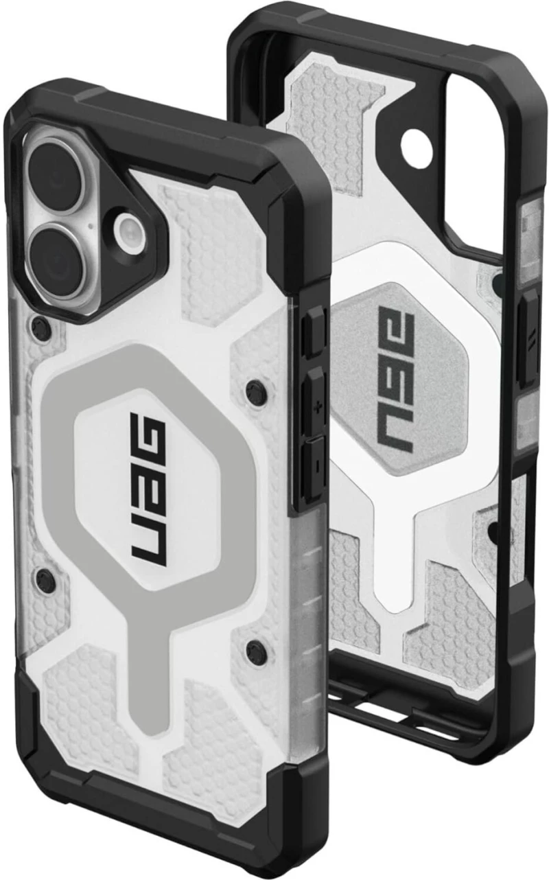 Θήκη iPhone 17 UAG Pathfinder Clear Ανθεκτική με MagSafe - Ice / Silver (114553114333)