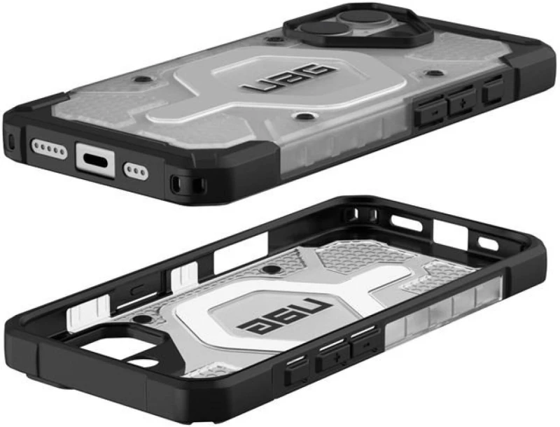 Θήκη iPhone 17 UAG Pathfinder Clear Ανθεκτική με MagSafe - Ice / Silver (114553114333)