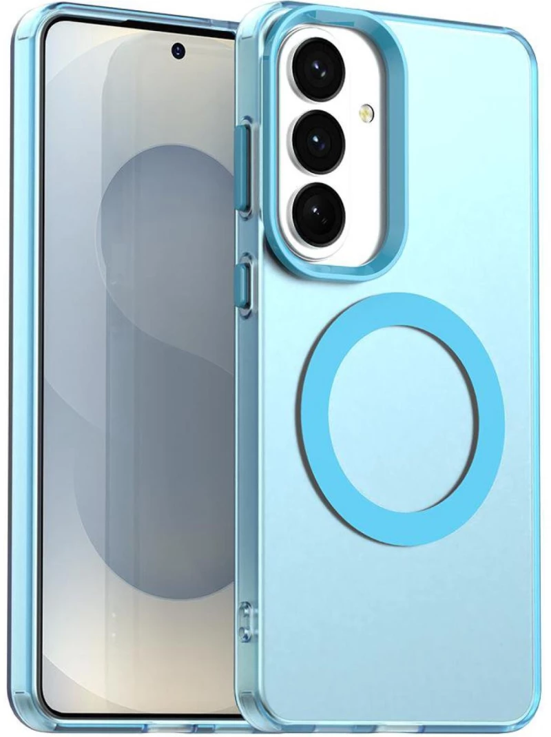 Θήκη Samsung Galaxy S26 Plus Techsuit CandyCase Σκληρή Ημιδιάφανη με MagSafe - Blue (5949419341630)