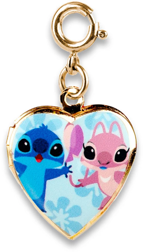 CHARM IT CHARM ΓΙΑ ΒΡΑΧΙΟΛΙΑ STITCH & ANGEL ΛΟΥΚΕΤΑΚΙ (#CT08-16)