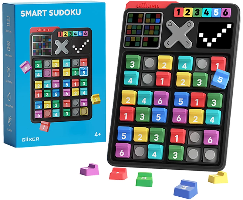 GIIKER ΠΑΙΧΝΙΔΙ ΛΟΓΙΚΗΣ SUDOKU SMART ΤΕΧΝΟΛΟΓΙΑΣ  (#287-489028)