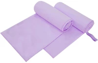 vidaXL Αθλητικές Πετσέτες 2 pcs Μοβ 200 x 100 cm