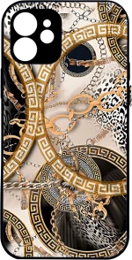 Animal print circle art - Google Pixel 8 5G