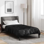 vidaXL Κουβέρτα ολόκληρου του χρόνου Μαύρο 220 x 135 εκ