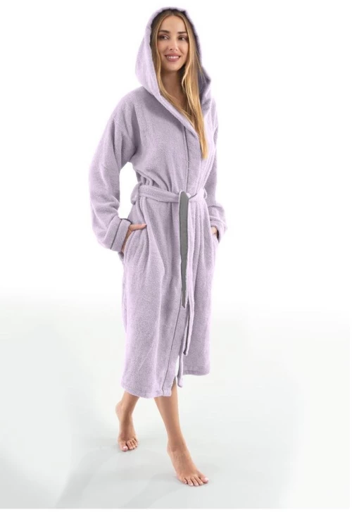 Μπουρνούζι Casual Lilac Large