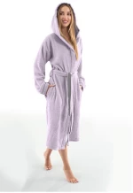 Μπουρνούζι Casual Lilac Large