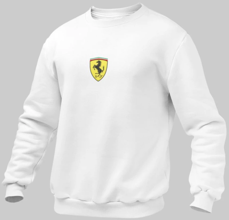 Hamilton x Ferrari Παιδικό Φούτερ - BLACK