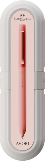 Faber-Castell - Avori Ballpoint Pen – Large-Capacity XB Blue Refill (Inner Fire) / Toys