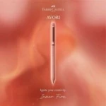 Faber-Castell - Avori Ballpoint Pen – Large-Capacity XB Blue Refill (Inner Fire) / Toys