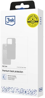 3mk Matt Case for Samsung Galaxy S25 - Black