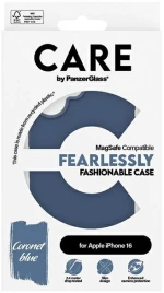 CARE by PanzerGlass Fashion Case iPhone 16 6.1" blue/blue MagSafe 1381