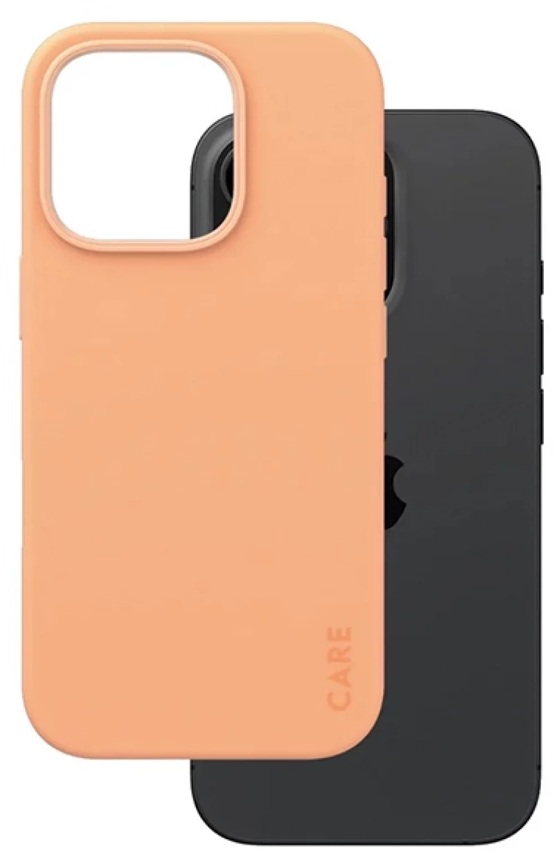 CARE by PanzerGlass Fashion Case iPhone 16 Pro 6.3" Peachy MagSafe 1390