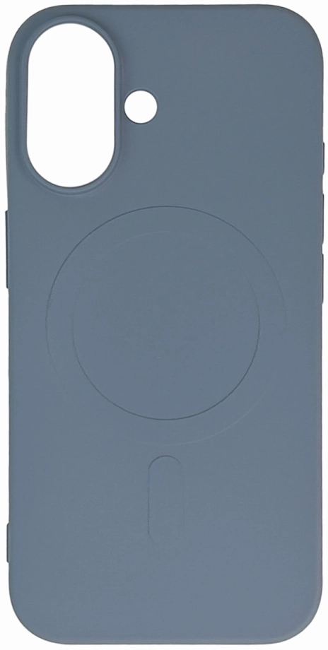 Liquid Silicone Case with MagSafe for iPhone 16e - Gray
