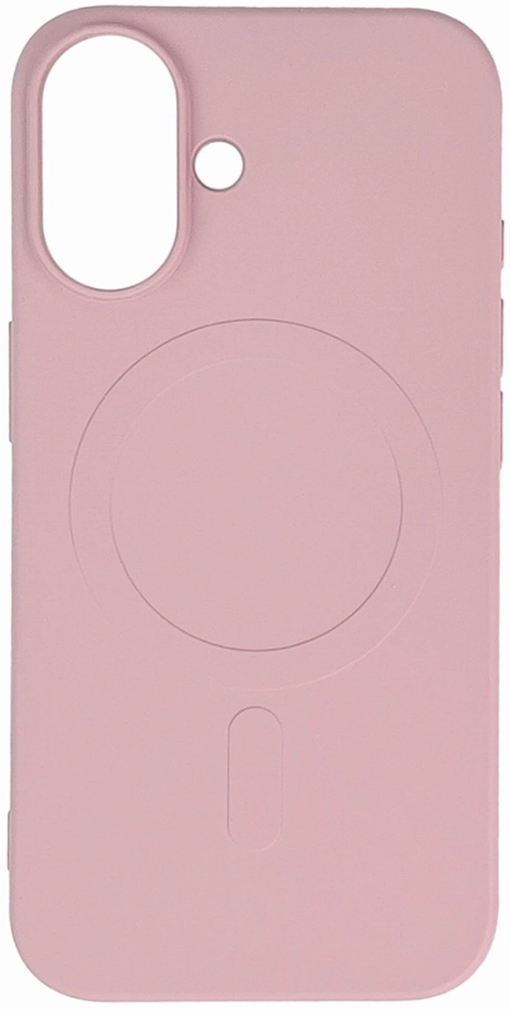Liquid Silicone Case with MagSafe for iPhone 16e - Pink