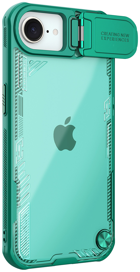 Nillkin Iceblade Prop Case with Lens Cover and Stand for iPhone 16e - Green