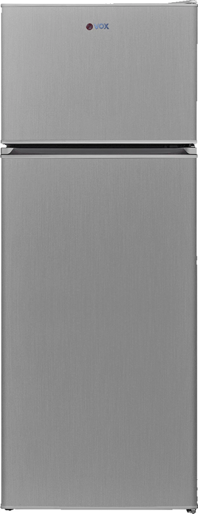 VOX KG 2630 SE Δίπορτο Ψυγείο 213lt , Στατικό , Ε , Γκρι , Υ145xΠ54xΒ57 εκ.