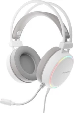 Genesis NSG-2308 Neon 613 G2 Over Ear Gaming Headset με σύνδεση 3.5mm / USB Λευκό