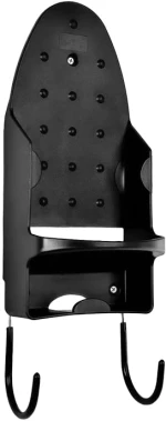 LIFE 221-0468 UPRIGHT BLACK Επιτοίχια βάση στήριξης σίδερου και σιδερώστρας