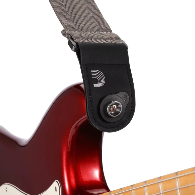 D'Addario PW-FLSB-04BK Flex Lock Strap Blocks Black - Σύστημα ασφάλισης ζώνης, 4 τμχ