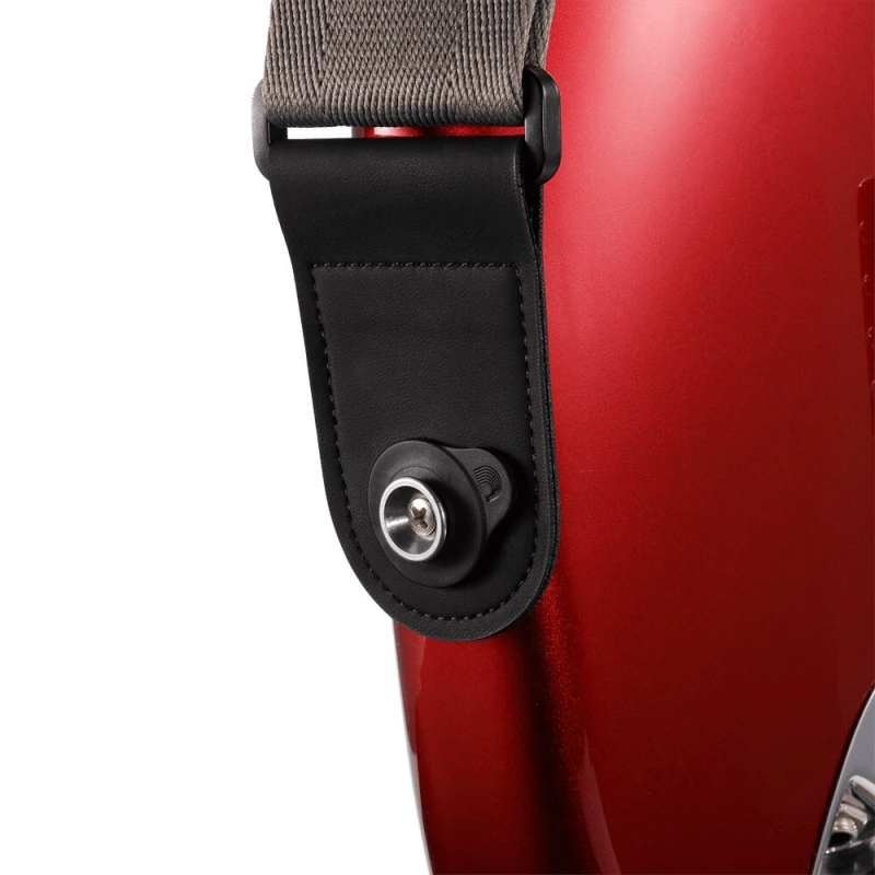 D'Addario PW-FLSB-04BK Flex Lock Strap Blocks Black - Σύστημα ασφάλισης ζώνης, 4 τμχ