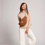 Hindbag Τσαντάκι Μέσης The Large Sasha Teddy Fanny Pack Brown
