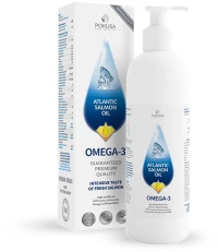 POKUSA RawDietLine Atlantic Salmon Oil - supplements for dogs and cats - 300ml