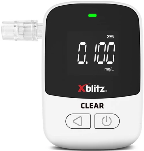 XBLITZ CLEAR Electrochemical breathalyzer