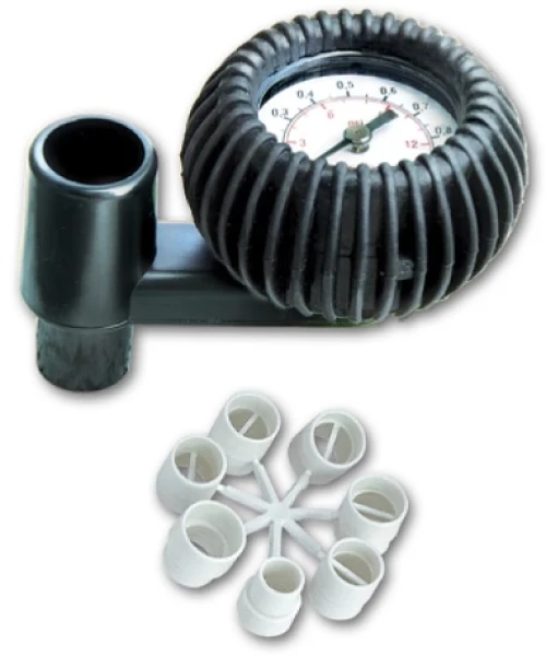 Μανόμετρο Με Αντάπτορες 14,5PSI