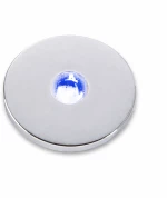 Osculati Πλαφονιέρα APUS R 1 LED 20mm 10-30V Χωνευτή Επιχρωμιωμένη - Μπλε
