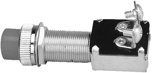 Διακόπτης Push Button 20A Αδιάβροχος - Μαύρο κάλυμμα