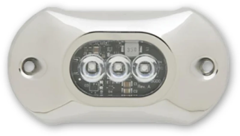 Attwood Φανάρι Υποβρύχιο LED Λευκό με Inox Κάλυμμα - 3 LED