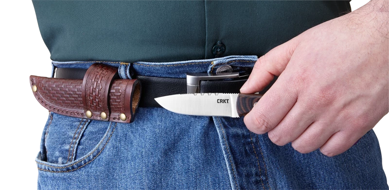 CRKT HUNT’N FISCH BROWN