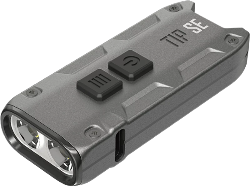 ΦΑΚΟΣ LED NITECORE TIP SE, Μπρελοκ, Rechargeable, GREY