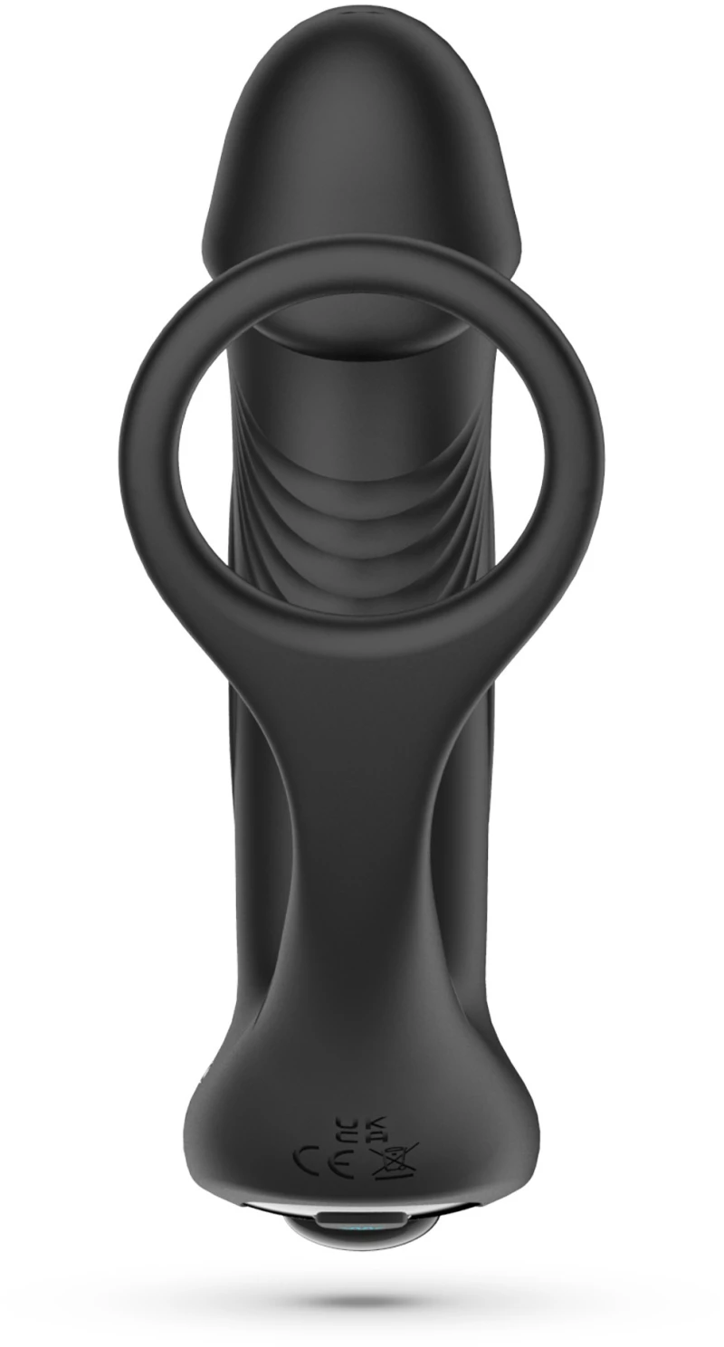 CRUSHIOUS MAGOO PROSTATE MASSAGER WITH COCKRING AND REMOTE CONTROL