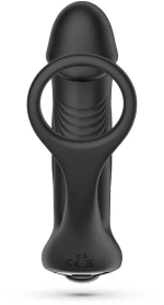 CRUSHIOUS MAGOO PROSTATE MASSAGER WITH COCKRING AND REMOTE CONTROL