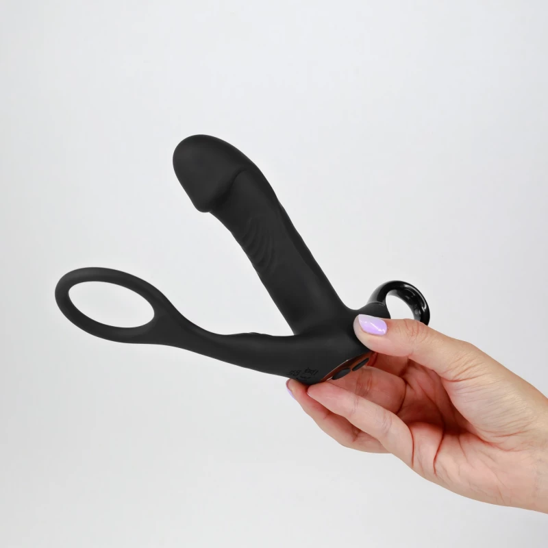 CRUSHIOUS MAGOO PROSTATE MASSAGER WITH COCKRING AND REMOTE CONTROL