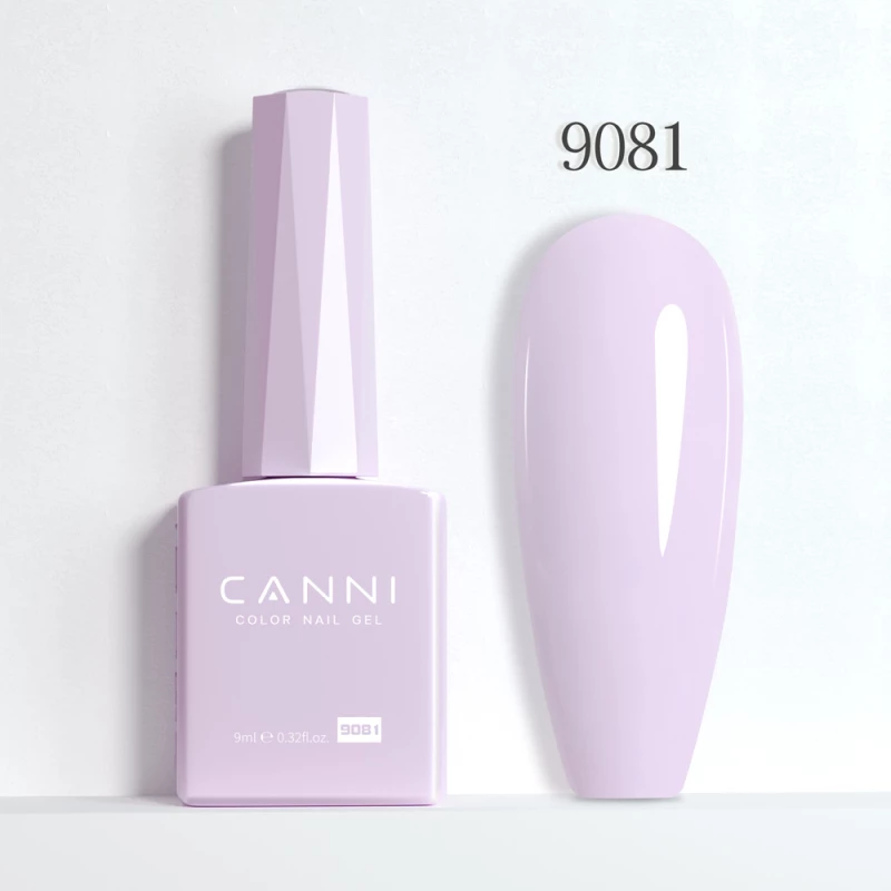 Canni HEMA FREE 9081 PINK LACE Color Nail Gel 9ml