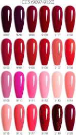 Canni HEMA FREE 9111 WILD STRAWBERRY Color Nail Gel 9ml