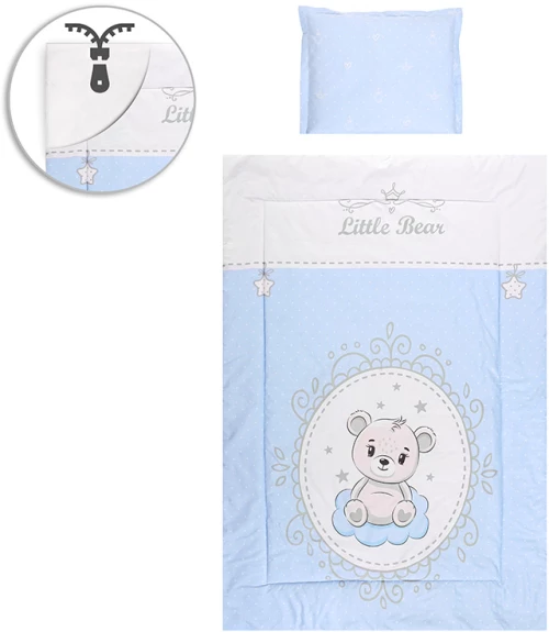LORELLI ΣΕΤ ΠΡΟΙΚΑΣ ΜΩΡΟΥ 5 ΤΕΜ 140/70 COSY LITTLE BEAR BLUE 10420065901