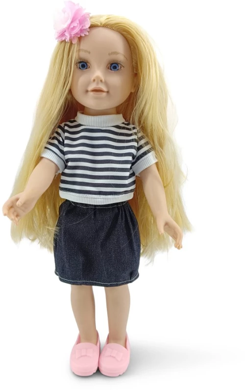 MONI TOYS ΡΕΑΛΙΣΤΙΚΗ ΚΟΥΚΛΑ PRETTY GIRL 46CM 3801005601134